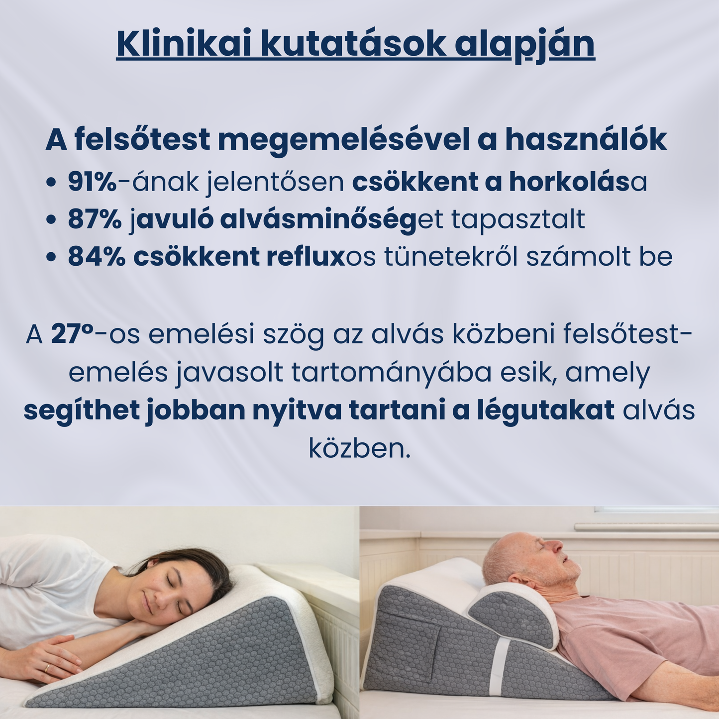 SleepPro párna, állítható nyaktámasszal