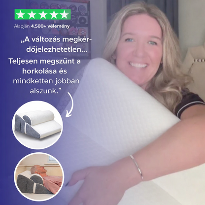 SleepPro párna, állítható nyaktámasszal