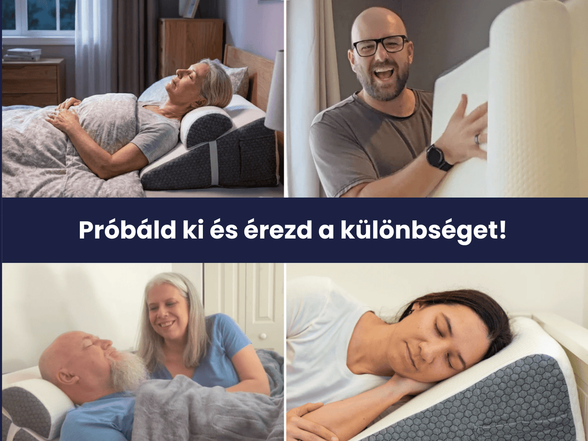 SleepPro párna, állítható nyaktámasszal - Álomdoktor